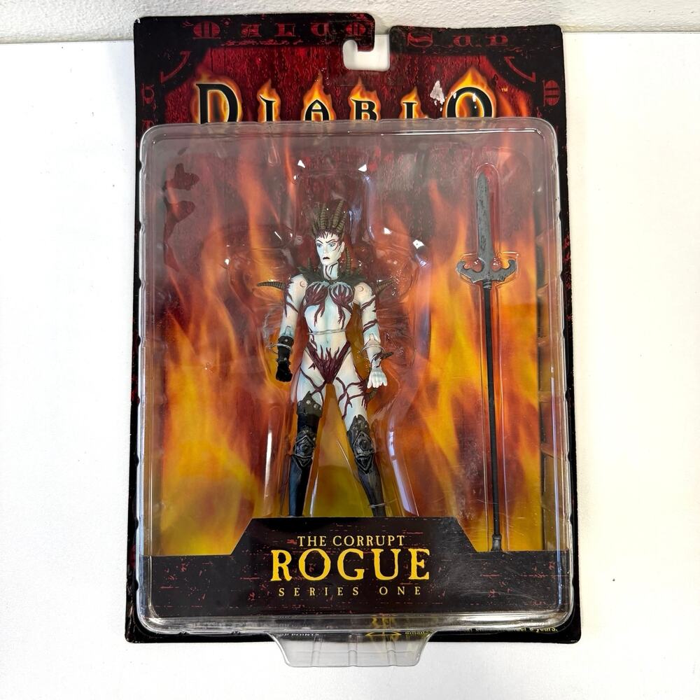 Vintage The Corrupt Rogue Series One Diablo Collectible Action Figure 2004